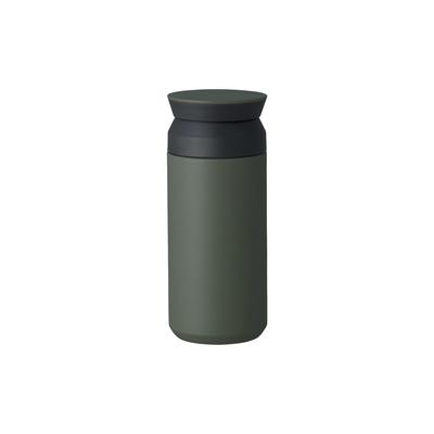 Reisebecher 350 ml Aschgrün Vakuum Doppelstruktureffekt 20927 Wärme/Kälte