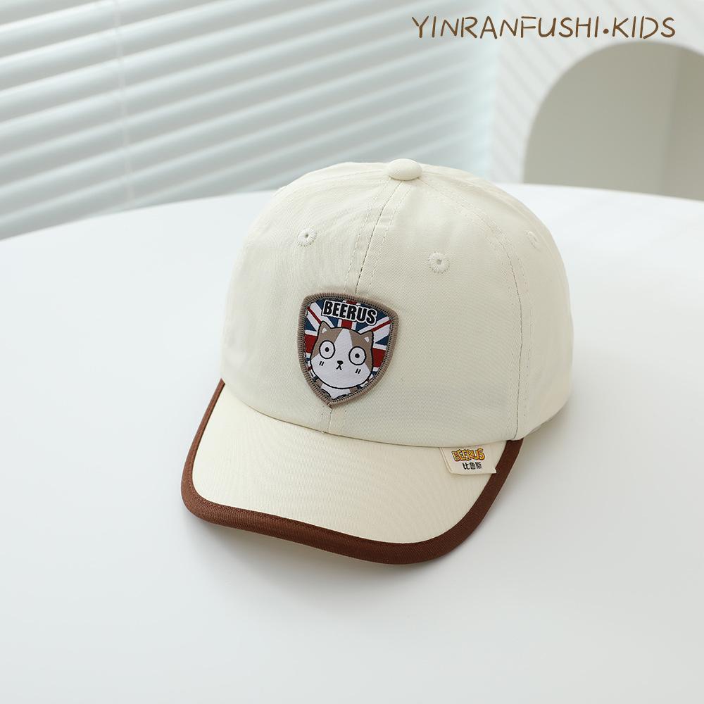 Baby Hat Spring and Autumn Style Baby British Trendy Duckball Cap Children Summer Sun Protection Baseball Cap