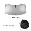 Car Front Window UV Sunshade Cover For MINI F65 F66 R56 R55 R57 R60 R61 F54 F55 F56 F60 J01 J05 U25 Auto Protection Accessories