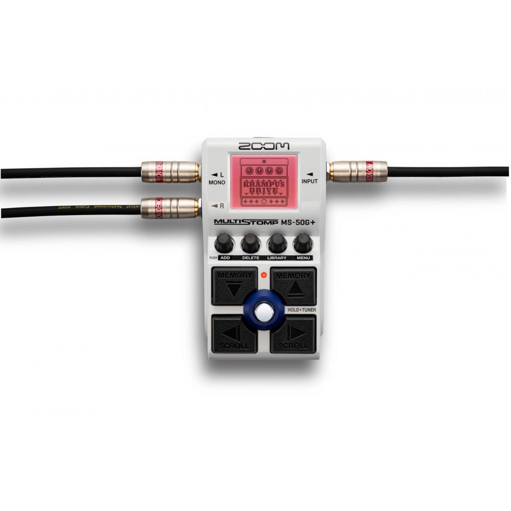 Zoom Multi-Stomp-Box mit Multi-Layer-IR erscheint 2023 MS-50G+ Weiß