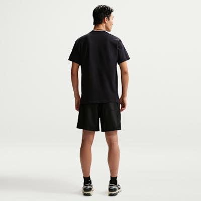Nike Sportswear T Shirts Men's Black Crew Neck Moderate