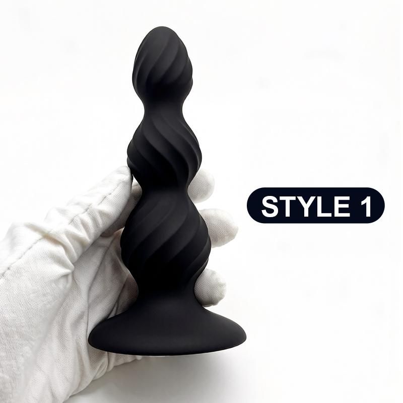 1pcs Anal Plug Dildo Silicone Beginner Butt Plug for Men Women Adult Sex Toys G Point Massage Pleasure Anal Toy