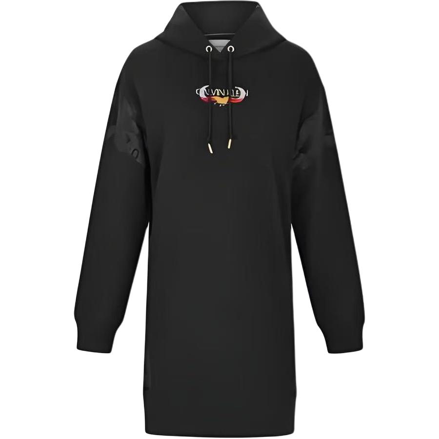 

Calvin Klein Модное платье с капюшоном, однотонное, с длинным рукавом, женские платья J215224 M