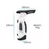 Cordless Window Vacuum Cleaner Rechargeable with Spray Bottle Handheld Kit for Home,