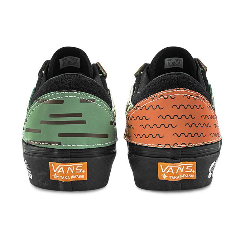 Vans Taka Hayashi X Sk8 Low Lx 'DIY Black' Sneakers VN0A4UX62NQ