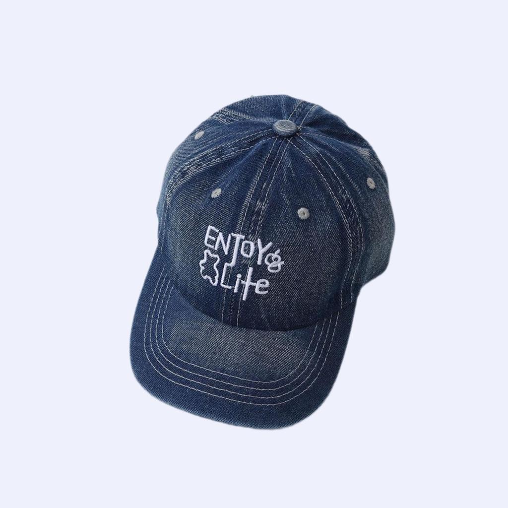 Children's Denim Duckbill Hat - Four Seasons 2026 New Style, Sun Protection Baseball Cap for Boys and Girls