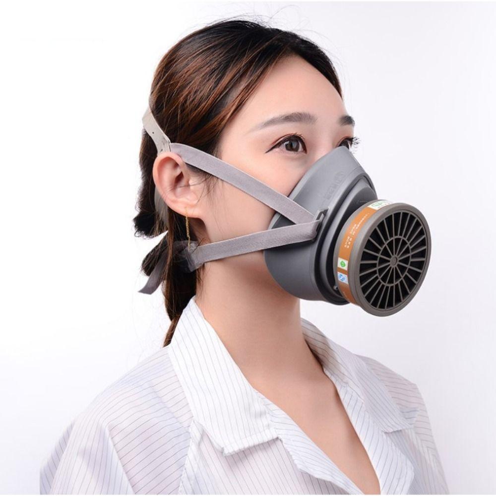 Bezpieczna Gąbka Filtrująca Maska Przeciwpyłowa Przemysłowa Maska Przeciwpyłowa Gazowa Przeciwzagrożeniowa Przeciwdymna Skuteczna Filtracja Maseczki Ochronne