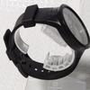 Used [Very popular] Swatch watch BIG BOLD black swatch C-BLACK bioceramic SB03B100