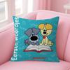 Anime Woezel And Pip  Pillow Cover Sofa Cushion Cover Home Room Decoration Children Gift