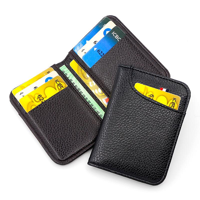 Men's Multi-functional Slim Card Holder Wallet