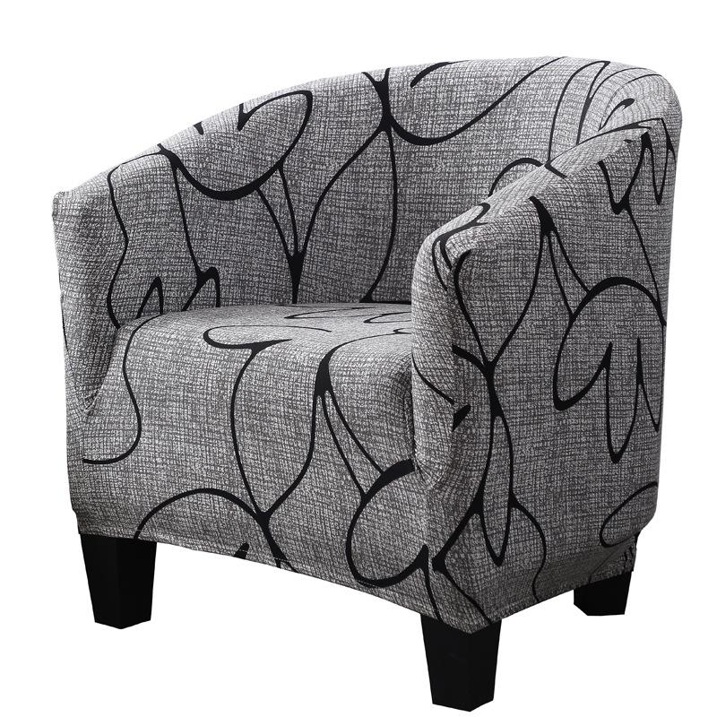 

Эластичный чехол для дивана All-inclusive для одного человека, чехол для дивана, кресла, кофейни, гостиничного номера с печатью one size