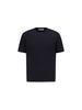 ZIOZIA Men'S Washable Miracle Cable Short Sleeve Sweater_Navy