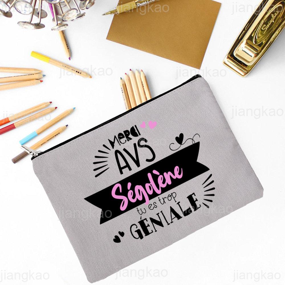 Super AVS Printed Makeup Bag Women Travel Neceser Cosmetic Zipper Pouch Travel Toiletry Organizer School Pencil Bags AVS Gifts