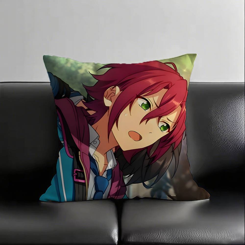 

1pc Mao Isara Pillow Case Fashion Square Pillowcase Bedroom Sofa Room Ins Decoration Leisure 16x16Inch