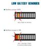 Runleader 36V LED Battery Power Indicator,Battery Charge & Discharge Display,Applicable to Lead Acid Battery Powered Golf Cart Forklift Lawn Mower