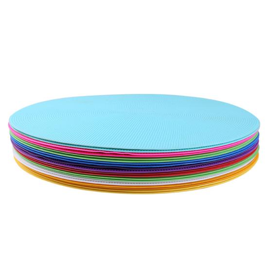 Football Training Mark Plate Non-slip Agility Training Vibrant Color Soccer Training Obstacle Logo Round Disc for Exercise