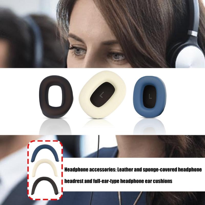 Silicone Ear Pad Headbands Cover for S3 Over-Ear Headphones Earpads Ear Pad Sponges Cushions
