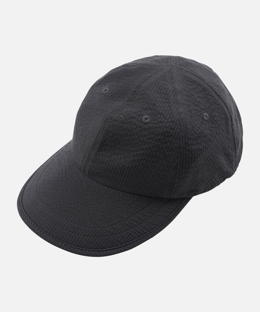 FRIZMWORKS Seersucker Feather Cap _ Charcoal