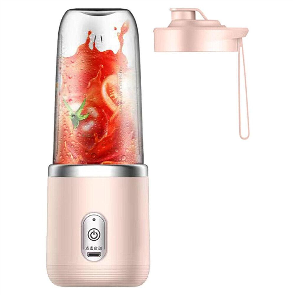 

Portable Rechargeable Mini Juice Cup For Home Use Automatic And Multifunctional Juicer рожевий