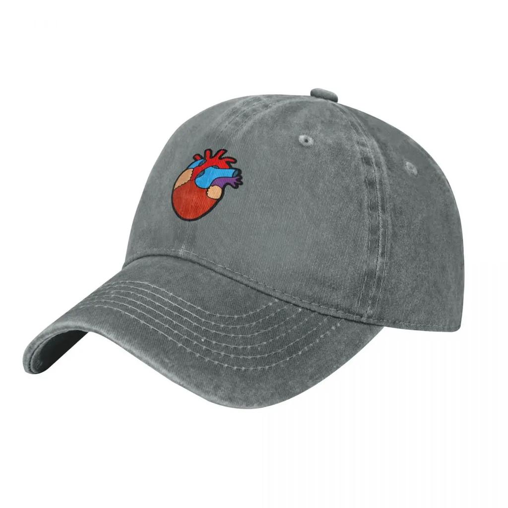 Anatomical Heart Pattern Baseball Cap Hat Unisex Luxury Cute Kids Hat New In Hat For Women Unisexs