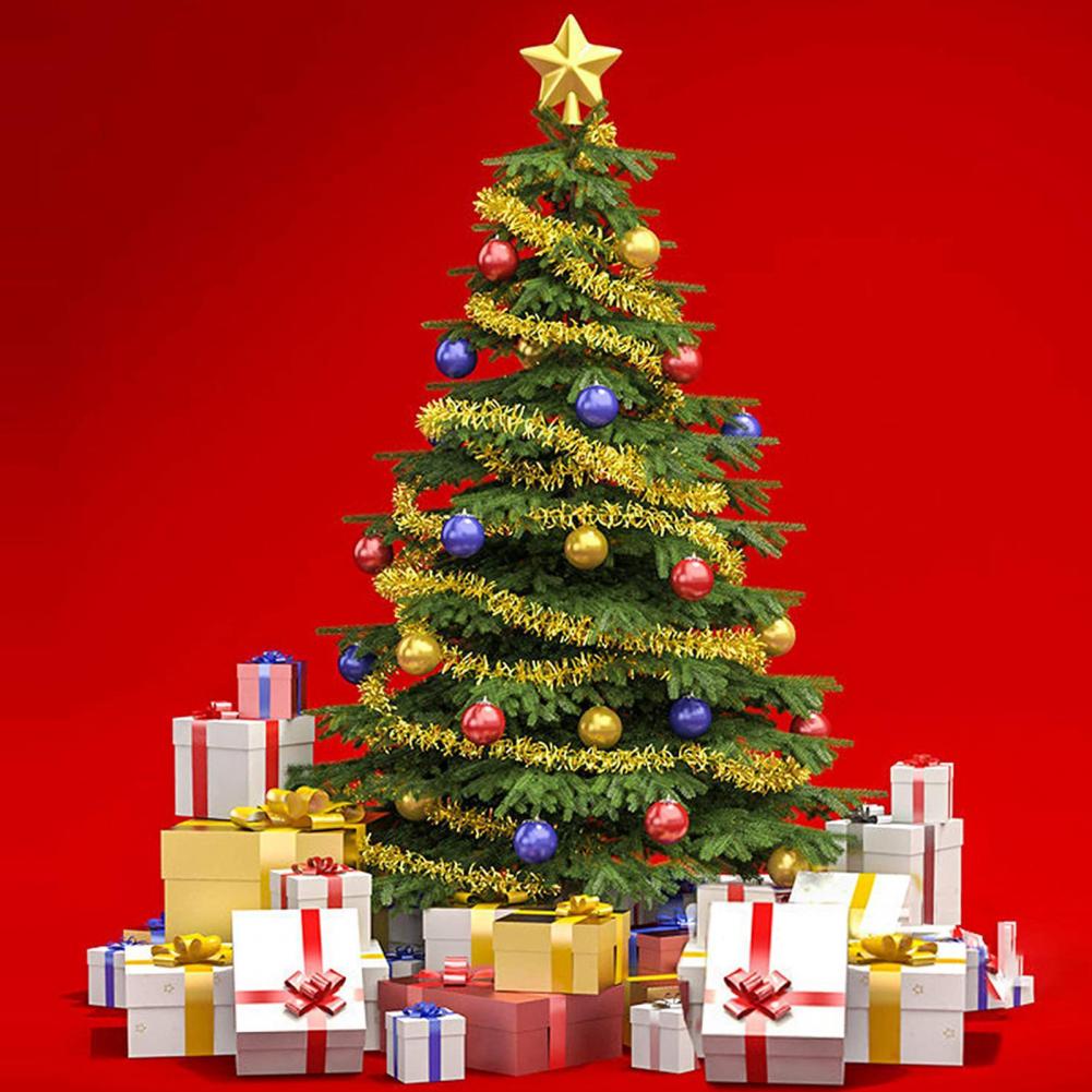 Artificial Pine Garland Realistic Christmas Pine Garland for Indoor/outdoor Decor Artificial Pine Streamers Xmas Tree Wreath