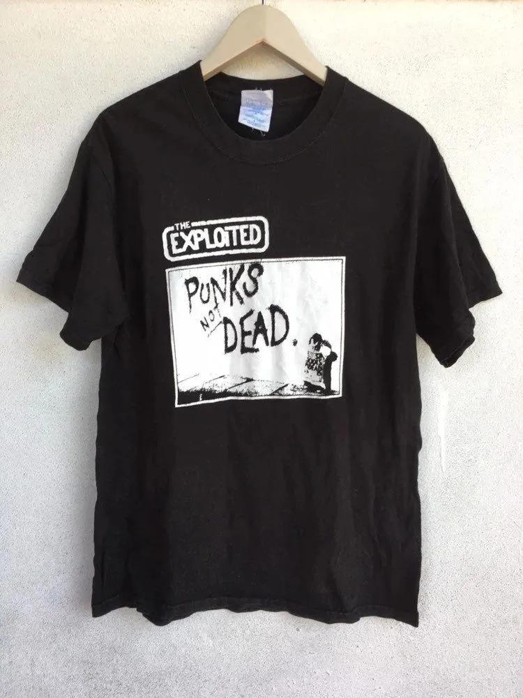 Unisex Short Sleeve Crew Neck Cotton T Shirt The Exploited XXL