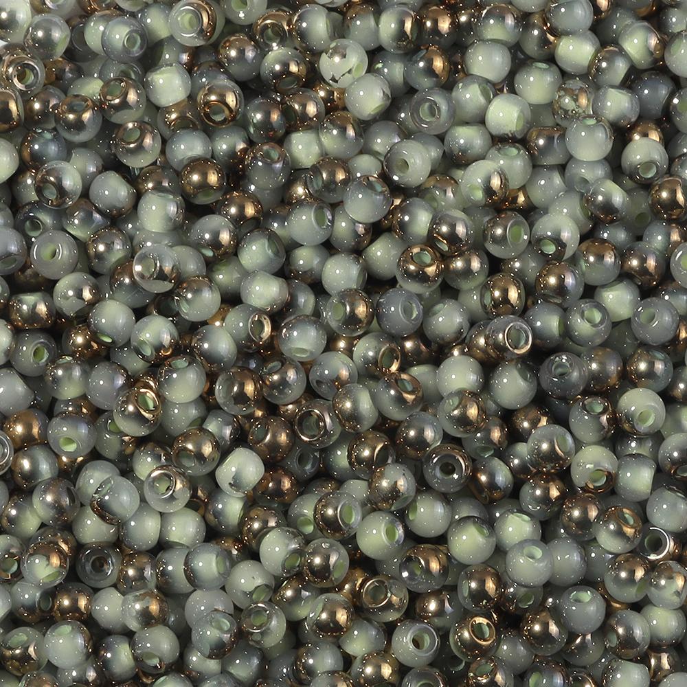 

400pcs/lot 4mm Czech Glass Seed Beads High Quality Colorful Loose Rice Beads For Handmade Jewelry DIY Bracelet Necklace Material світло-зелений колір