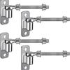 Bolt Hinges for Door Heavy Duty Gate Hinges Adjustable & Corrosions Resistant Door Hinges Suitable for Homes & Office