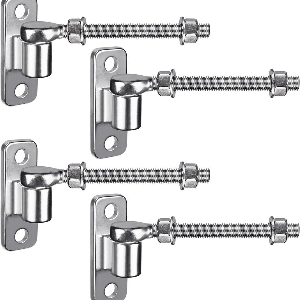 Bolt Hinges for Door Heavy Duty Gate Hinges Adjustable & Corrosions Resistant Door Hinges Suitable for Homes & Office