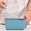 Snack   Plastic Two Layer Multifunctional Food Drain Container for Fruits Nuts Candies