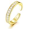 14K Gold Plated Umarmungs Zehenringe Für Damen Mädchen Einfach Verstellbar Klassisch Sommer Strand Schmuck Geschenk