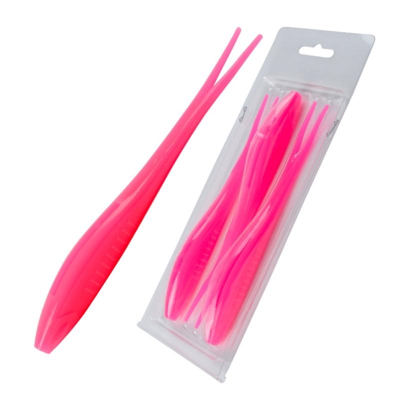 3Pcs Fork Tail Swimbaits Floating Fishing Lure Soft Artificial Baits Fishing Accessories Easy to Use