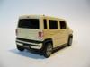 SUZUKI New Hustler Car Diecast Model Car Color Sample Chiffon Ivory Metallic Pull-Back