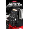 Genuine Leather Motorcycle Gloves Winter Moto Gloves Men Summer Goatskin Motorbike Touch Screen Fist Joint Protect