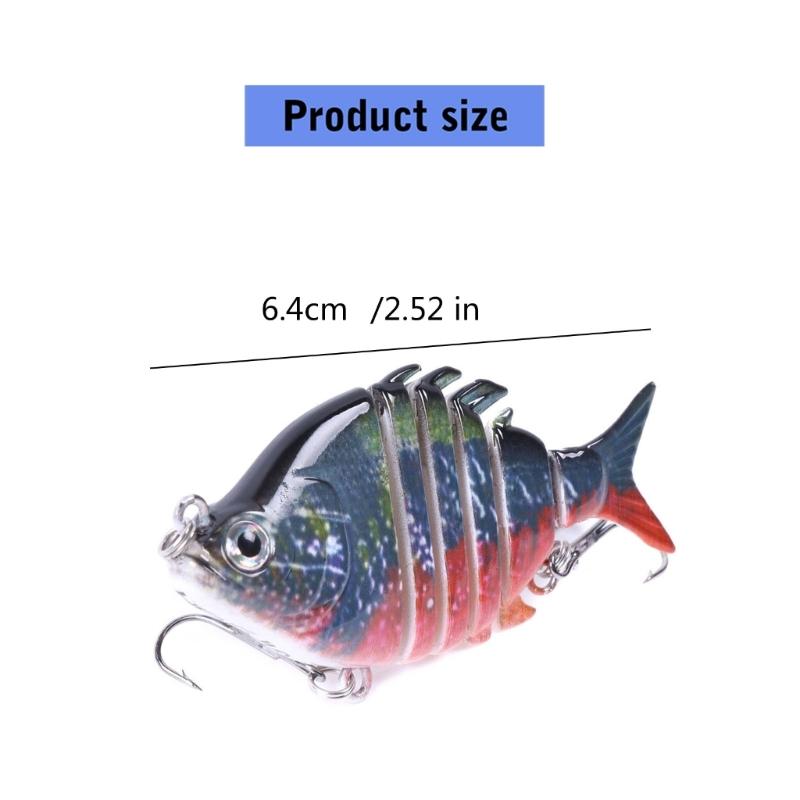 Realistic Fishing Lures With Double Hook And Slow Sinking Swimbaits Fishing Lures Freshwaters Saltwater Fishing Gear