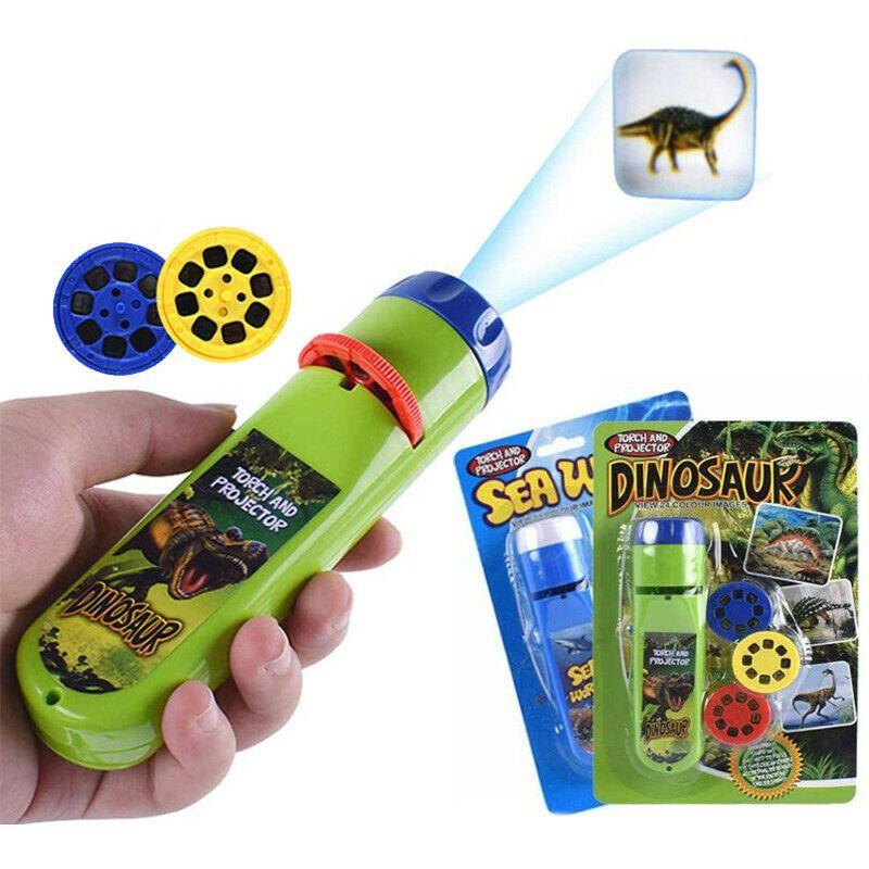 Torch Projector For Kids Featuring 24 Colorful Patterns And Themes**