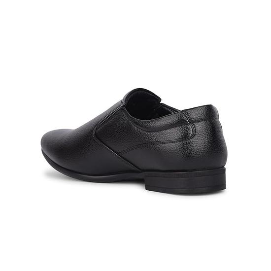 Scarpe Formale da Uomo Liberty Fortune UVL-31 Senza Lacci - Nero, Marrone - Slip-on in Pelle Sintetica con Plantare Ammortizzato - Elegante Matrimonio