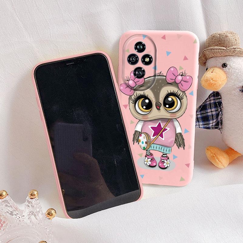 Beautiful Flowers For Honor 200 Case Cute Heart Leopard Print Cover Soft Silicone Matte Protective Funda For Honor 400 Lite Pro