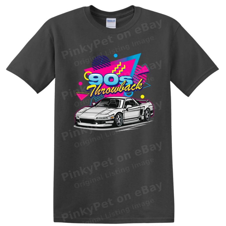 90s Throwback Car T Shirt Retro Vintage Graphic Tee for Car Enthusiasts
