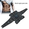 Muskelstimulator Toner Tragbarer ABS Trainer Bauchmuskeltoning Stimulationsgürtel für Körper Arm