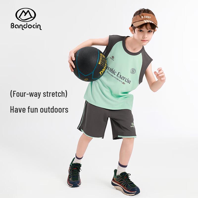 Boys' Summer Sleeveless Sports Set