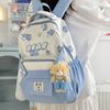 Junior School Schoolbag Women's Travel Backpack Cartoon Print Backpack
