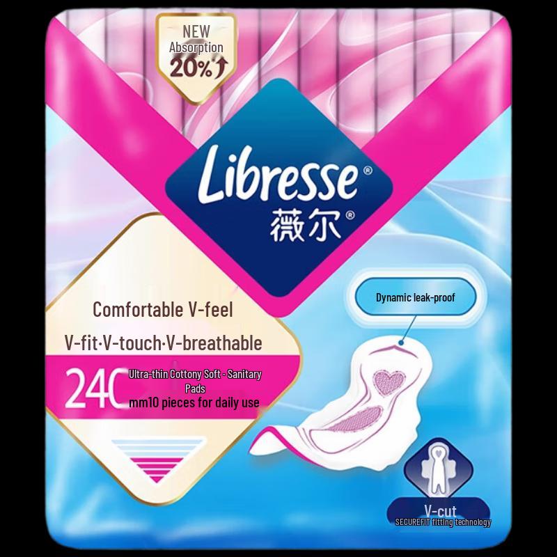 Whisper Comfort V-Feel Daily Ultra-Thin Sanitary Pads