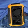 Handheld Waist Clip Fan Adjustable Speed Quiet Wearable Electric Fan  Hiking Camping