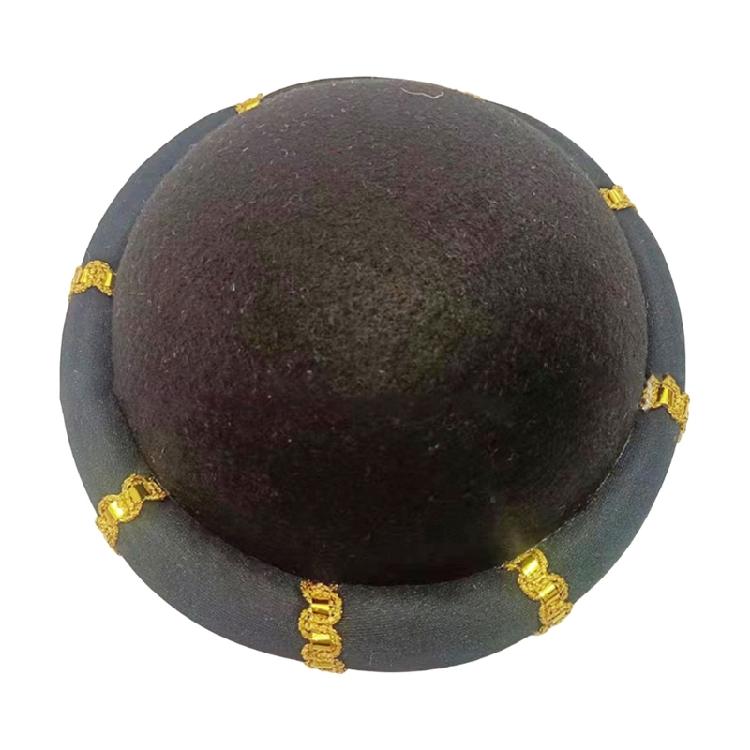 Comfortable Religious Hat Winter Warm Hat Portable Prayer Unisex Worship Hat for Religious Festivals and Gatherings 1 чёрный