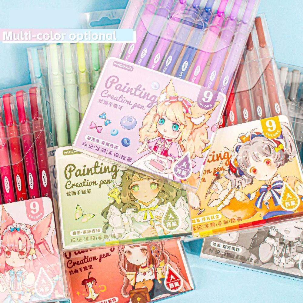 Art Stationery Watercolor Pen Drawing/Painting/Graffiti Scrapbook Pen Professional Highlighter