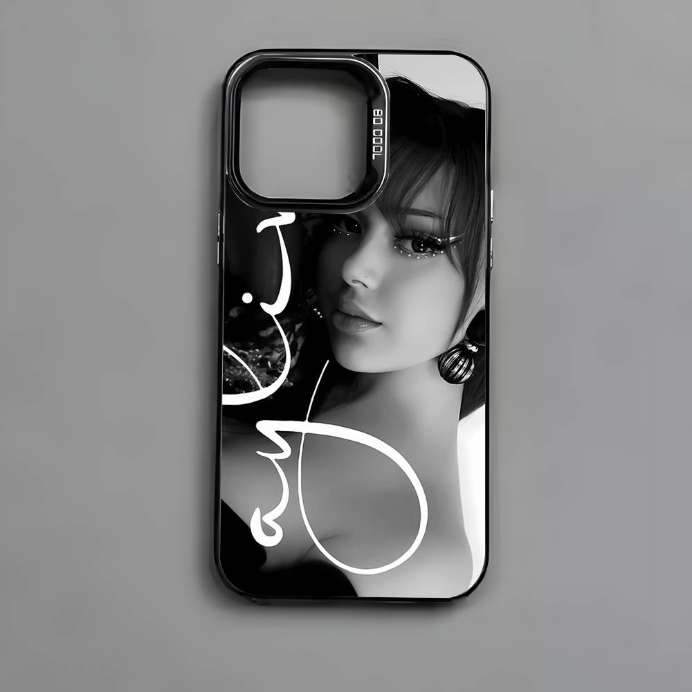 

A-Ayliva Singer Phone Case For iPhone 17 16 15 14 13 12 11 Pro Max Air multicolor Matte Laser Metallic Aurora Funda iPhone12PRO