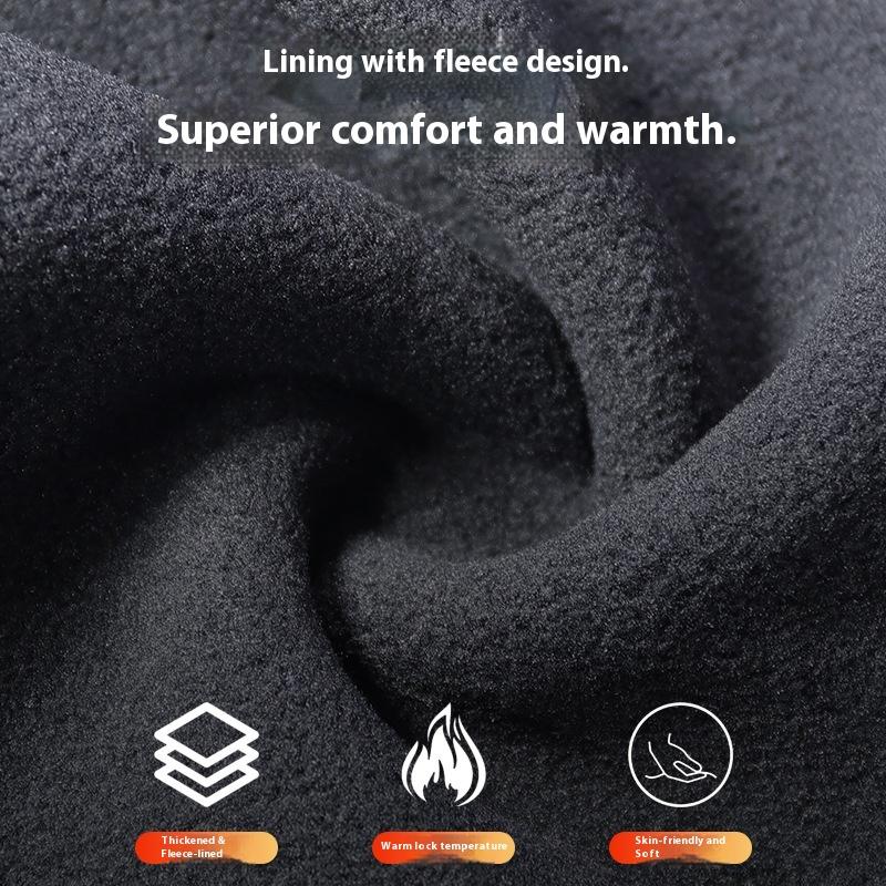 Winter Warm Windproof Riding Mask Hat One-piece Fleece Motorcycle Cold Protection Men's and Women's Face Ski Hood