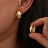 Promotional Personalized Earrings, Fashionable And Simple Winding And Knotting, No Ear Piercings, Alloy Ear Clips
