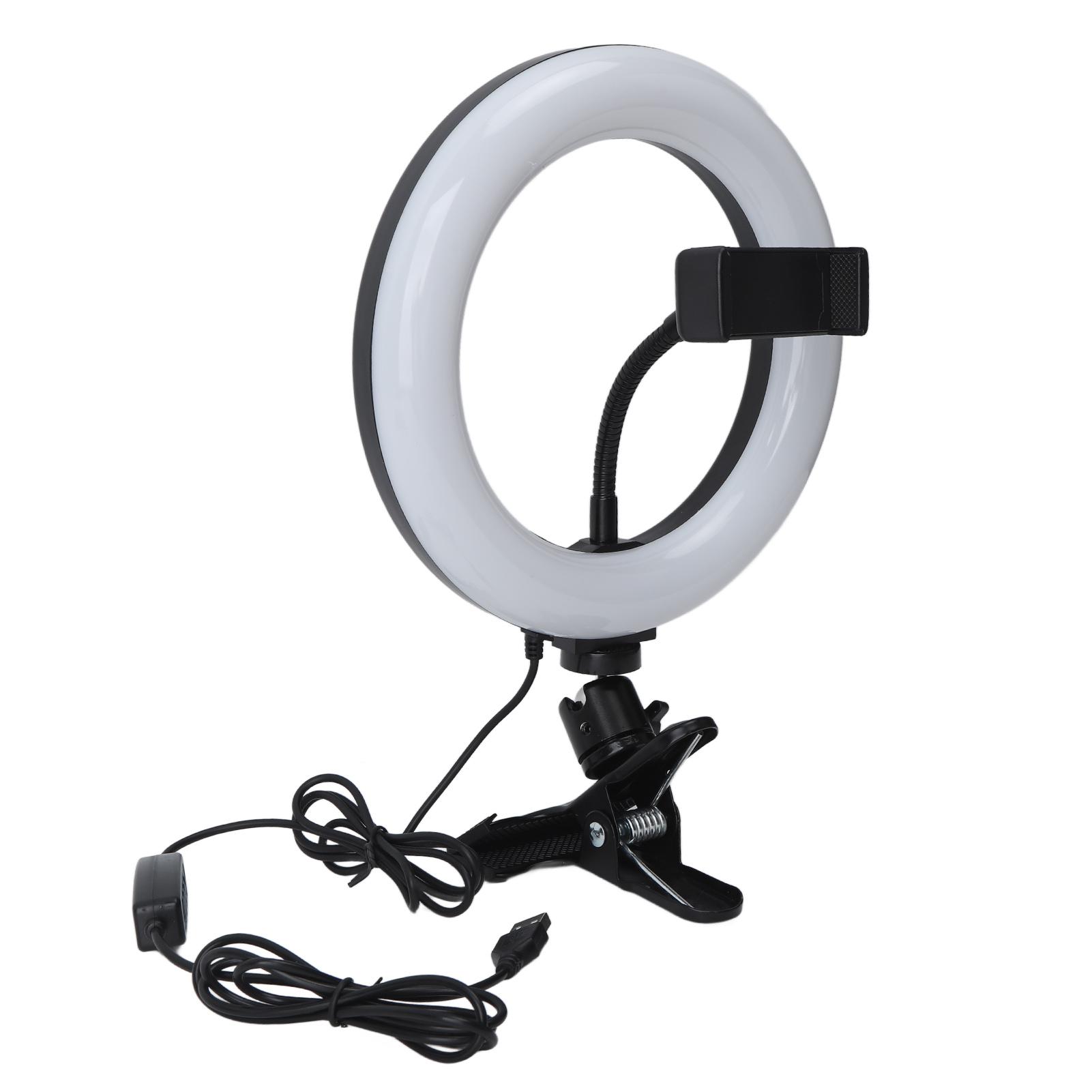 

Кольцо для селфи с подсветкой ABS, регулируемый цвет и яркость, светодиодная подсветка для прямого эфира